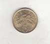Bnk mnd Singapore 5 cent 1995, Asia