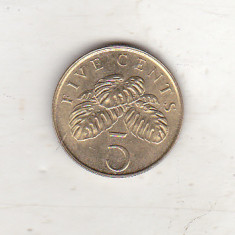 bnk mnd Singapore 5 cent 1995