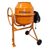 Betoniera CMH220L STARMIX, volum cuva 220 litri, putere motor 900W, bobinaj motor cupru, alimentare 230V, greutate 57kg