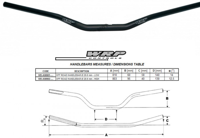 Ghidon Enduro MX WRP 28mm