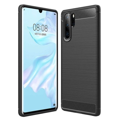 Husa Techsuit carbon Huawei P30 Pro foto