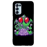 Husa compatibila cu Oppo A5 (2020) model Baby Cthulu, Silicon, TPU, Viceversa, Transparent, Carcasa
