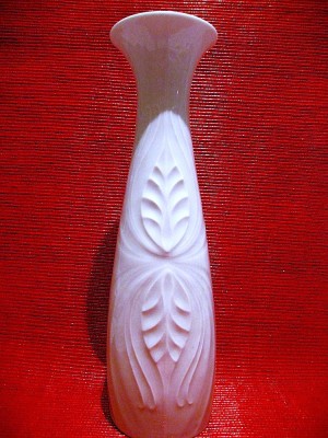 VAZA PORTELAN ROYAL KPM BAVARIA LUCRATA MANUAL 25 CM foto