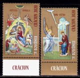 Cumpara ieftin RO 2020 , LP 2306 ,&quot;Craciun 2020 &quot;,serie completa+tabs ( sus sau jos !) , MNH, Nestampilat