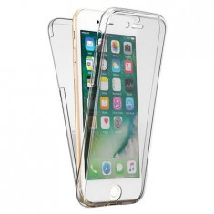 Husa Full TPU 360° (fata + spate) pentru Apple iPhone 8 Plus, Transparent