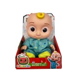 Jucarie Bebelusi Cocomelon Jhony Jhony cu Sunete, 17 cm, Baterii Incluse, 3+