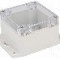 Carcasa policarbonat, 80mmx82mmx55mm, IP65, GAINTA - G256CMF