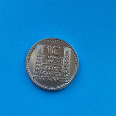 10 Francs 1947 Franta-in realitate arata bine!