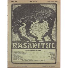 Revista Rasaritul nr. 11-12 din iulie-august 1926