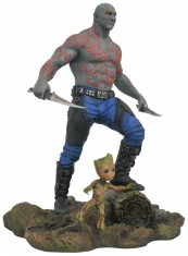 Guardians of the Galaxy Vol. 2 Marvel Gallery PVC Statue Drax &amp;amp; Baby Groot 25 cm foto