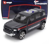 Macheta metalica BURAGO LAND ROVER 1:43 carabinieri