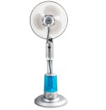 Ventilator cu pulverizare apa Zass ZMF 01 Argintiu, 320 ml h, Putere 75W, 3,2L, 3 trepte - NOU