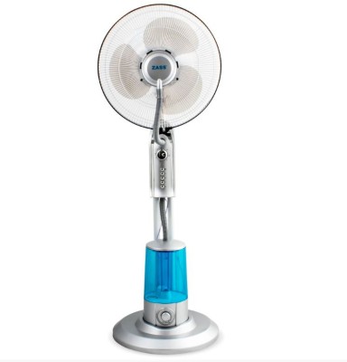 Ventilator cu pulverizare apa Zass ZMF 01 Argintiu, 320 ml h, Putere 75W, 3,2L, 3 trepte - NOU foto