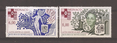 Monaco 1994 - Crucea Roșie din Monaco - Campanii de sănătate, MNH foto