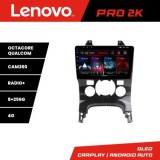 Navigatie Peugeot 3008 Lenovo Kit-323 8 core QLED 2K 8+256 360 Android Waze USB Navigatie Internet Youtube Radio CarStore Technology