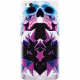Husa silicon pentru Huawei P10 Lite, Abstract Framed Skull