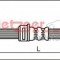 Conducta / cablu frana OPEL ASTRA G Cabriolet (F67) (2001 - 2005) METZGER 4112825