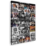Tablou afis trupe de rock 2410 Tablou canvas pe panza CU RAMA 20x30 cm