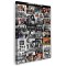 Tablou afis trupe de rock 2410 Tablou canvas pe panza CU RAMA 30x40 cm