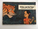 * Carte copii, lb engleza: Vibha and the Tiger, cu ilustratii, 16 pagini, 1970