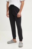 HUGO pantaloni de lounge culoarea negru, cu imprimeu, 50532297