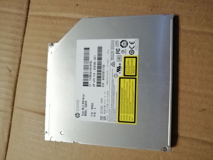 dvd unitate optica HP Pavilion 15-AY 15-AC 15Z-BA BN AF 250 255 G4 GUD1N gub0n
