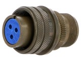 Conector circular mamă 16, 3 pini