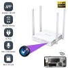 Camera Spion Ascunsa in Router Wireless Alb, WIFI, Full HD 1080P, Detectie Miscare, Card 32GB Inclus
