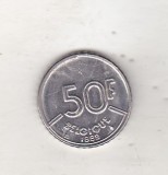 bnk mnd Belgia 50 franci 1989