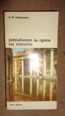 Introducere la opera lui Vitruviu . Scrisori catre Simon 346pagini- Cantacuzino foto