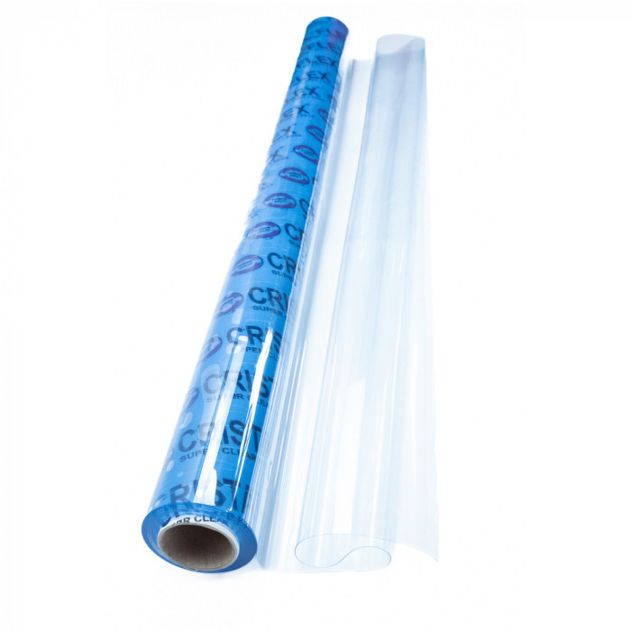 Folie Terasa Cristal Flex 0,5mm, 2.00 m x 10 m, Folie Transparenta din PVC