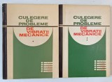CULEGERE DE PROBLEME DE VIBRATII MECANICE de GH. SILAS ...A. HEGEDUS , VOLUMELE I - II , 1967