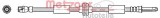 Conducta / cablu frana VW MULTIVAN V (7HM, 7HN, 7HF, 7EF, 7EM, 7EN) (2003 - 2015) METZGER 4110362