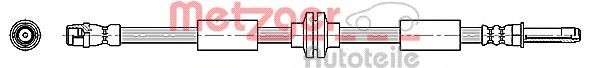 Conducta / cablu frana VW TRANSPORTER V caroserie (7HA, 7HH, 7EA, 7EH) (2003 - 2016) METZGER 4110362