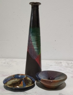 LICHIDARE ! Colectie ceramica 1970, arta studio , Hans Heckmann - foto