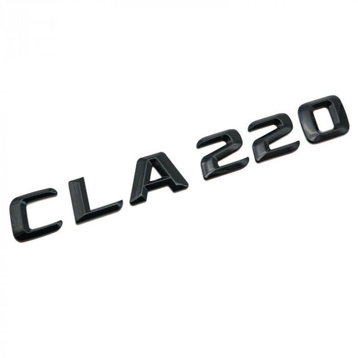 Emblema CLA 220 Negru, pentru spate portbagaj Mercedes