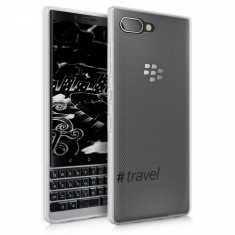 Husa pentru Blackberry Key2, Silicon, Transparent, 46465.03 foto