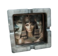 Scrumiera clasica Cleopatra foto