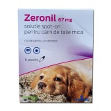 Cumpara ieftin Pipete antiparazitare caini, Zeronil, 67 mg 2 - 10 kg 6 pipete, Chanelle