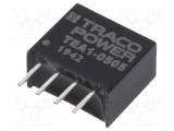 Convertor DC/DC 1W TRACO POWER 4,5-5,5VDC la 5VDC 200mA