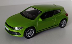 Macheta Volkswagen Scirocco MK3 2008 verde - Welly 1/36 VW