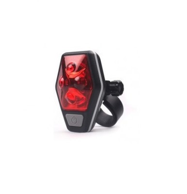 Licurici cu 4 LED-uri, rosu/negru foto
