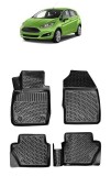 Cumpara ieftin Set Covorase Auto Cauciuc dedicate Ford Fiesta VI (2008-2019)