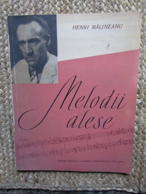 Melodii alese - Henri Mălineanu foto