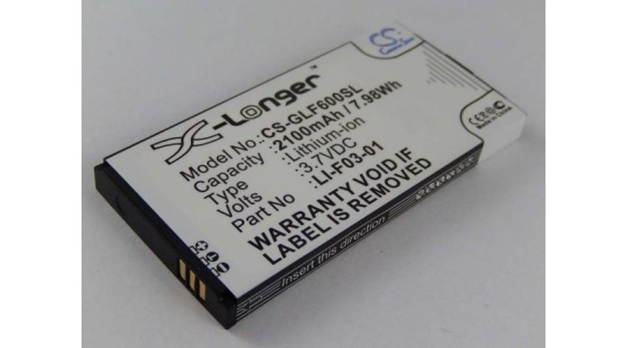 &Icirc;nlocuire baterie GPS VHBW pentru LI-F03-01 - 2100mAh, 3.7V