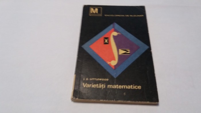 Varietati matematice J.E.Littlewood RM4