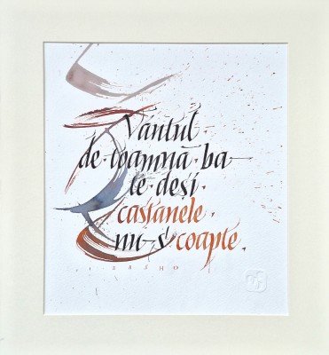 Bogdan Tanase Marinescu - Haiku Matsuo Basho. 2023 foto