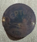 Tablita / reclama Interbelica Neputun Unio alama