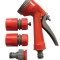 Pistol de stropit cu 7 functii + 3 mufe conectoare 1/2&amp;quot; Top Garden