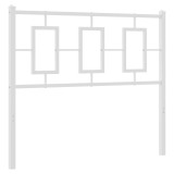 Cumpara ieftin Tablie de pat de schimb metalica, alb, 100 cm